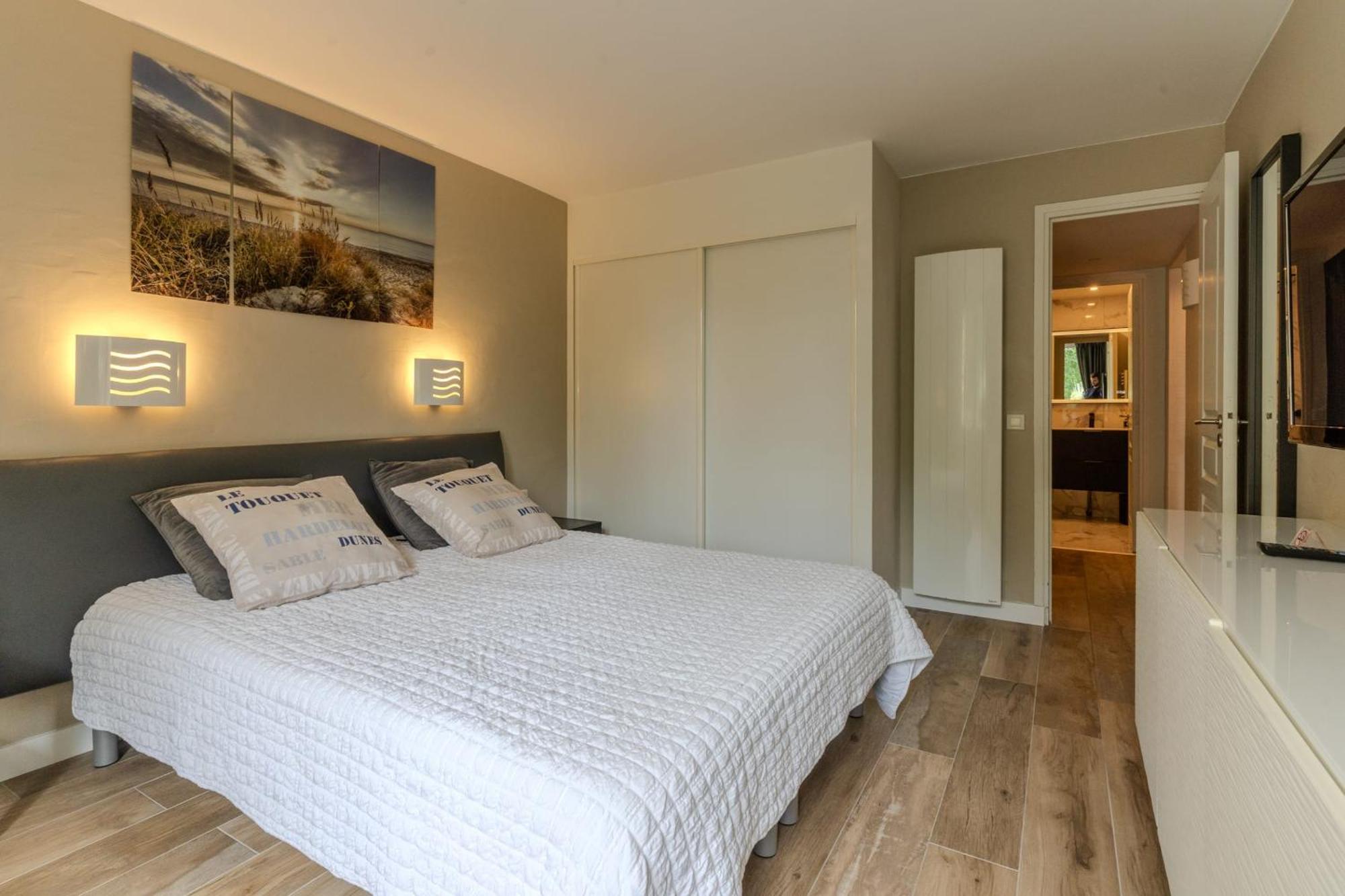 Very Nice Flat For 5 With Swimming Pool Tennis Court And Free Park Le Touquet Kültér fotó